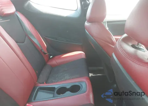 2012 Hyundai Veloster Base W/Red/Black из США, поврежденный, VIN KMHTC6AD7CU021221